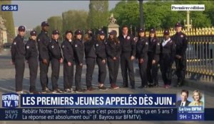 Ils sont les premiers appelés ..dès le mois de juin, 2000 jeunes vont débuter leur service national universel