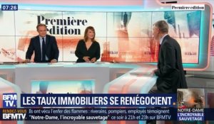 Les taux immobiliers se renégocient