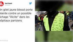 Un Gilet jaune blessé porte plainte contre un possible fichage « illicite » dans un hôpital parisien