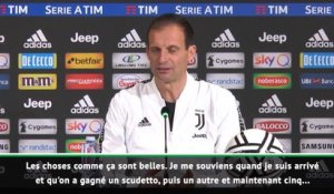 33e j. - Allegri savoure le sacre de la Juventus