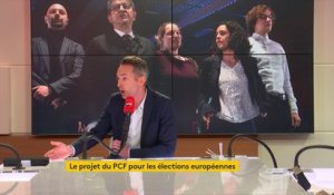 Ian Brossat, tête de liste PCF pour les élections européennes, sur une alliance à gauche : "La France insoumise a décidé de tracer son propre chemin"