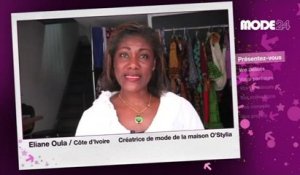 MODE 24 - Côte d'Ivoire : Eliane Oula, Créatrice de mode de la maison O'Stylia