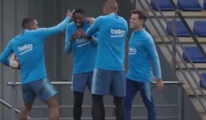 Dembélé et Coutinho prennent cher lors d’une brésilienne avec le Barça