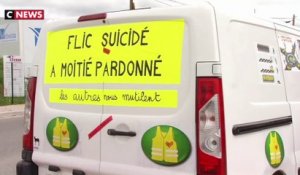 Un message «anti-flic» sur une camionnette dans le Tarn-et-Garonne