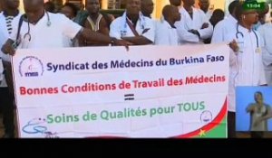 RTB - Le Syndicat des médecins du Burkina Faso interpelle le gouvernement pour la mise en œuvre de ses différents points de revendications