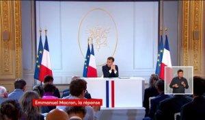 Emmanuel Macron assure "regretter" d'avoir pu paraître "dur, parfois injuste" pendant son mandat