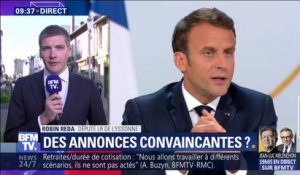Robin Reda (LR): "Emmanuel Macron a été dans l'esquisse et dans l'esquive"