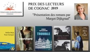 Présentation des romans pour le Prix des lecteurs des Littératures Européennes de COGNAC 2019