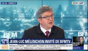 Jean-Luc Mélenchon sur la crise des gilets jaunes:"On en finira par une dissolution ou une Assemblée constituante"