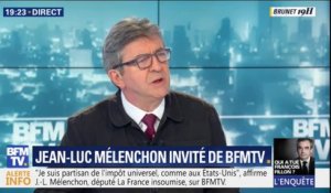 Jean-Luc Mélenchon :"On peut parler d'incompétence" en qui concerne Christophe Castaner