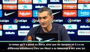 35e j. - Valverde : "Messi est au dessus de tout le monde"