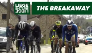The breakaway - Liège-Bastogne-Liège 2019