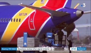 Boeing 737 MAX : questions autour du signal d'alerte