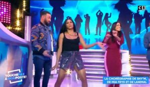 Buzz : Shy'm et Mia Frye s'embrassent à la fin d'une danse très sexy dans TPMP - Vidéo