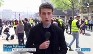 1er-Mai : interpellations et saisie d'objets dangereux à Paris