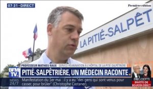 1er-mai: un médecin de la Pitié-Salpêtrière raconte comment "une vingtaine de manifestants a tenté d'entrer dans le service de réanimation"