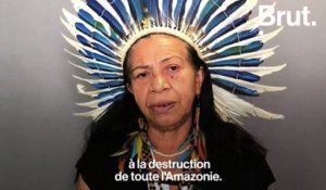Interview Brut : l'appel à l'aide de la cacique Ivanice Tanoné