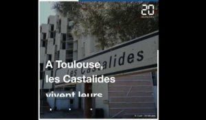 Toulouse: Les Castalides, l'immeuble de la honte, sont en cours de démolition