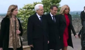 Macron et Mattarella célébrent Léonard de Vinci à Amboise (2)