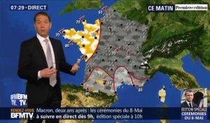 La météo pour ce mercredi 8 mai 2019