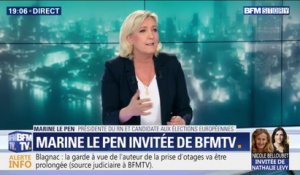 Marine Le Pen: "Il ne peut pas y avoir de belle idée européenne sans qu'elle ne s'appuie sur les nations"