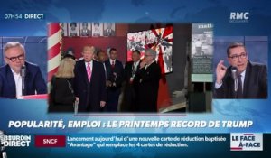 Brunet & Neumann : Popularité, économie, emploi, le printemps record de Trump - 09/05