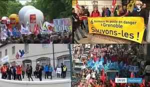 Fonction publique : mobilisation dans toute la France contre la réforme des statuts