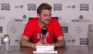 Madrid - Wawrinka : "Je sais que je suis capable de battre les meilleurs"