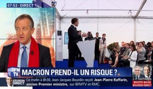L'édito de Christophe Barbier: Emmanuel Macron prend-il un risque ?