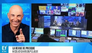 Marine Le Pen : "Si je gagne, Emmanuel Macron devra en tirer les conséquences et partir en exil sur l’Île d’Elbe !" (Canteloup)