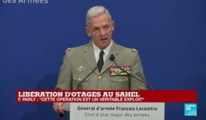 Otages libérés au Sahel : discours du chef d'Etat-Major des armées françaises