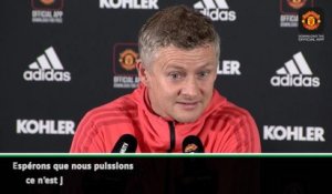 Man Utd - Solskjaer : "Il y a certains joueurs susceptibles de nous rejoindre"