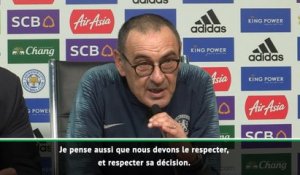 Transferts - Sarri : ''Respecter la décision d'Hazard''