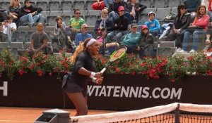 Rome - Serena, retour gagnant