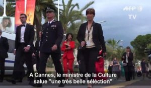 Festival de Cannes: Riester salue "une très belle sélection"