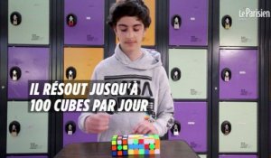 Rubik's cube : Timothée, 15 ans, champion de France scolaire