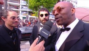 Oxmo Puccino, Kim Chapiron, Romain Gavras, Mouloud Achour et JR à la montée des marches -Cannes 2019