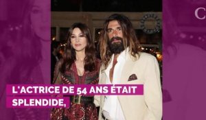 PHOTOS. Cannes 2019 : Monica Bellucci rayonnante au bras de son compagnon Nicolas Lefebvre à la soirée Dior