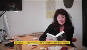 Nancy Huston lit un sonnet de l'écrivain portugais Fernando Pessoa