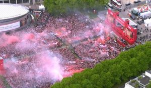 Pays-Bas - L'Ajax célèbre son titre devant une foule immense