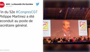 Philippe Martinez réélu secrétaire général de la CGT, à l’issue du 52e congrès du syndicat