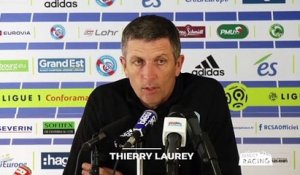 Thierry Laurey : "C'est un plaisir pour moi de jouer à la Meinau"