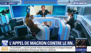 Macron à Biarritz: L’appel contre le RN