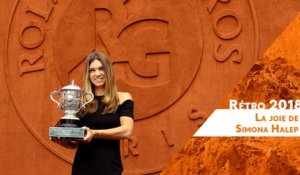 Roland-Garros 2018 - Rétro : La joie de Simona Halep