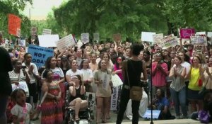 Manifestations en Alabama contre l'interdiction de l'avortement