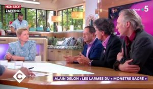 C à vous : Jack Lang prend la défense d'Alain Delon après la polémique (vidéo)