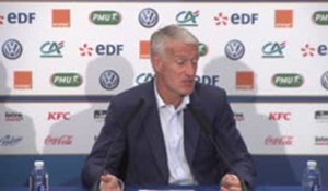 Bleus - Deschamps : "Les joueurs ne peuvent pas tout le temps être au top"