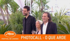 O QUE ARDE - Photocall - Cannes 2019 - EV