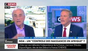 Nicolas Dupont-Aignan à propos d’Emmanuel Macron : « Il prend un risque à s'impliquer dans l'élection alors qu'il a déjà perdu »