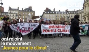 Rencontre : Adèle, Marin et Solène font grève pour le climat